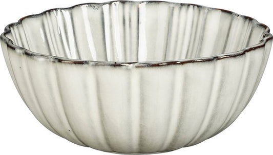 Mica Decorations Korfu Schale - H9 x Ø17 cm - Keramik - Grau