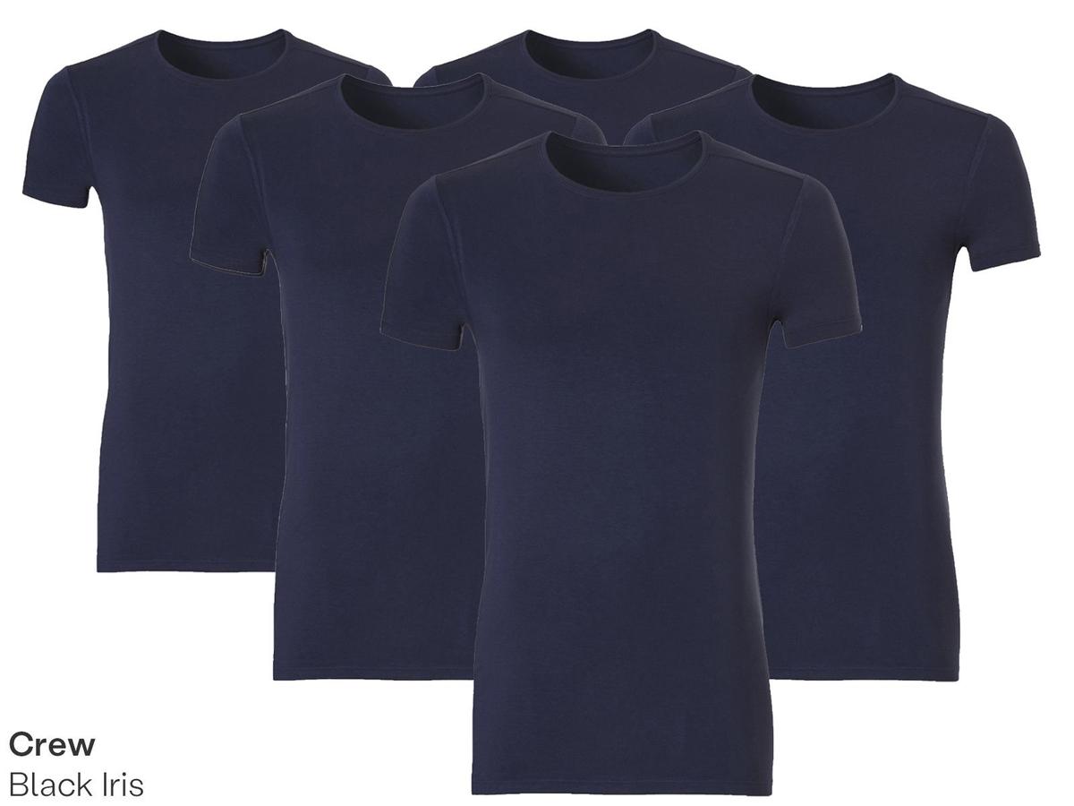 Ten Cate Basic Herren-T-Shirt – Rundhalsausschnitt oder V-Ausschnitt – Größe 2XL – Weiß
