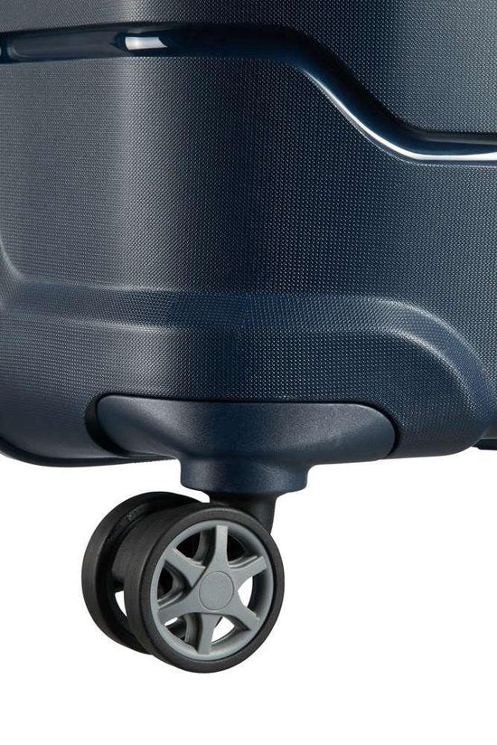 Samsonite Reisekoffer - Flux Spinner 68/25 Expandable (Medium) Marineblau