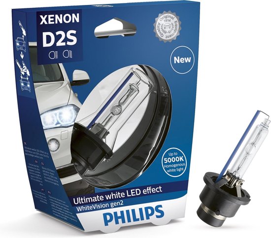 Philips WhiteVision Glühlampentyp: D2S, Xenon-Autolampe