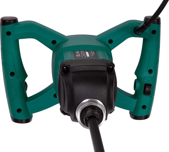 VONROC Farb-/Zementmischer - 1200W - Softstart - 3m Gummikabel - Inkl. Rührer 120x600MM