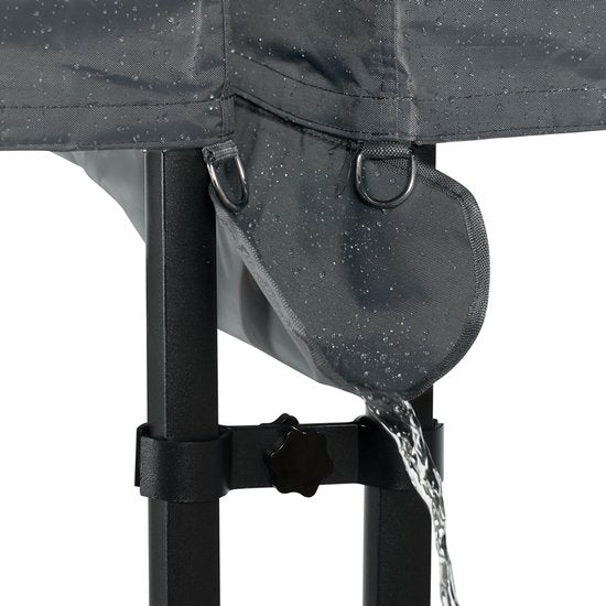VONROC Partyzelt-Verbindungssystem – Für Premium-Partyzelt PT501XX – Grau