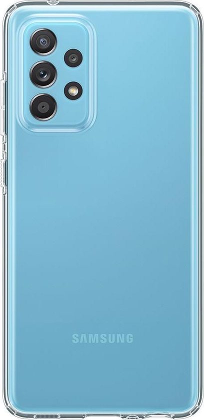 Spigen Liquid Crystal Backcover geeignet für Samsung Galaxy A72 Hülle - Transparent