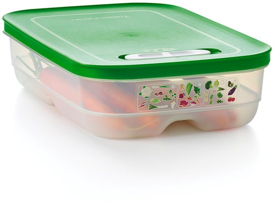 Tupperware Fridge Smart 1,8 l – Frischhaltebehälter – BPA-frei – Vorratsbehälter – Lunchbox – Kunststoffbehälter – Lebensmittelbehälter – Lebensmittel bleiben doppelt so lange frisch