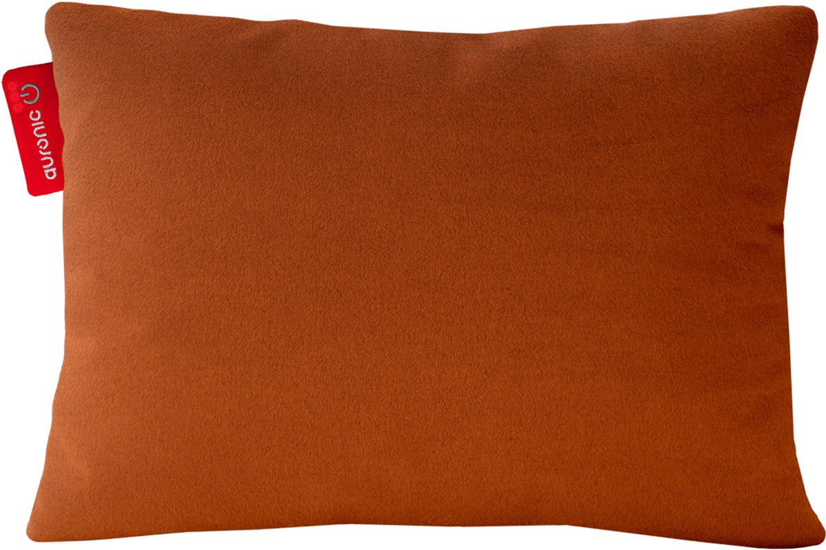 Auronic Classic Wärmekissen - 45x60 cm - Kabellos & wiederaufladbar - Infrarotwärme - 3 Stufen - Orange