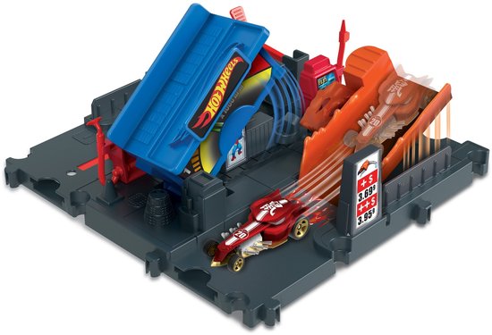 Hot Wheels City Explorer Tankstelle „Shift“ – Hot Wheels-Erweiterung – Hot Wheels-Bahnteile