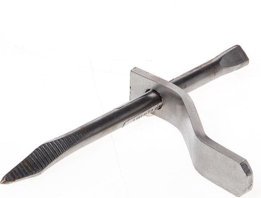 Toolland Gipshaken, 2 Stück, schwarz, 200 mm