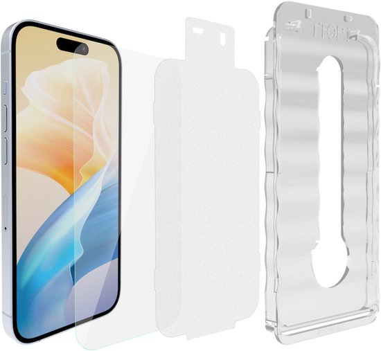 BeHello Displayschutzfolie Samsung Galaxy S24 FE - gehärtetes Glas mit hoher Schlagfestigkeit