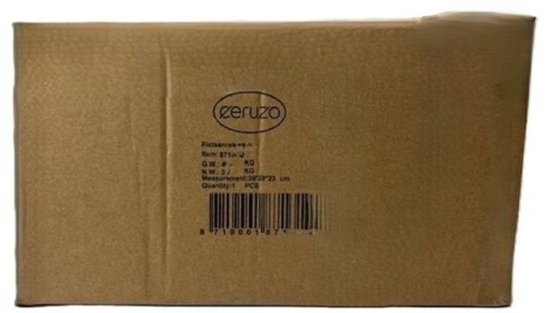 Ceruzo Fahrradträger für 3 Fahrräder - 101x33x26 cm - Für E-Bike & MTB - Boden- und Wandmontage - Schwarz