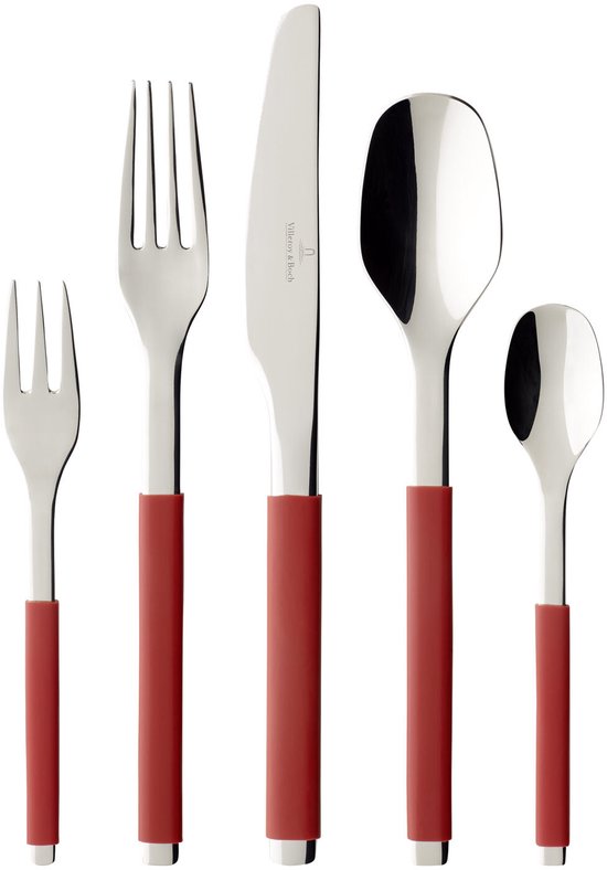 Villeroy & Boch S+ Cranberry Besteckset 30-teilig