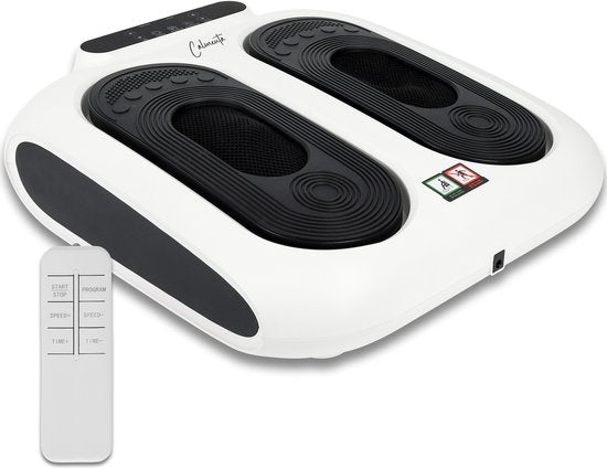 CALMENTA® Durchblutungsgerät - Für Beine, Füße und Rücken - Durchblutung - Beintrainer - Vibrationsplatte - Neuropathie - Durchblutungsgerät