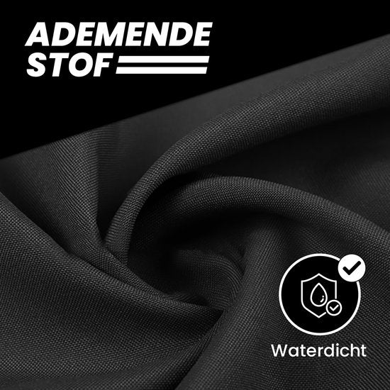 Fitby Adjustable Weight Vest 10KG - Gewichtsweste - Gewichtswesten - Gewichte - Krafttraining & Crossfit - Cardio - Geeignet ab Größe L - Schwarz