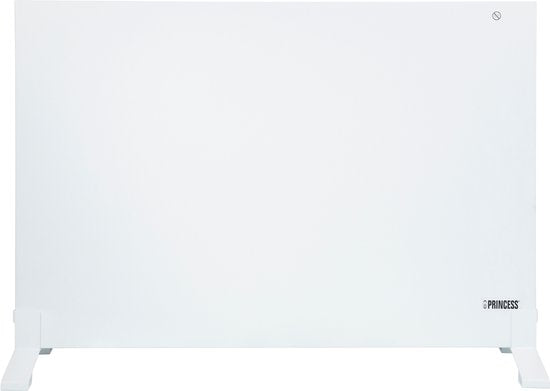 Infrarot-Heizpaneel – Princess Elektroheizung 540 W – 60 x 90 cm – Infrarot-Heizung – Infrarot-Heizpaneel 348254 – Smart – WLAN – mit App – Freistehend/Wandmontage – Energieeffizient – Bewegliches Infrarot-Heizpaneel – Weiß – Rahmenlos