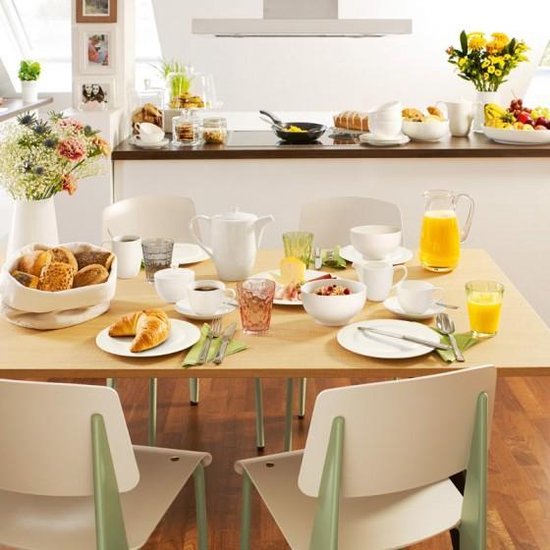 Villeroy & Boch For Me Frühstücksteller 23 cm – Porzellan/weiß