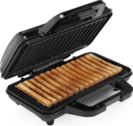 Tristar Waffeleisen – WF-1171 – 1000 W – 15 Waffel-Pommes – Antihaftbeschichtung – PFAS-frei