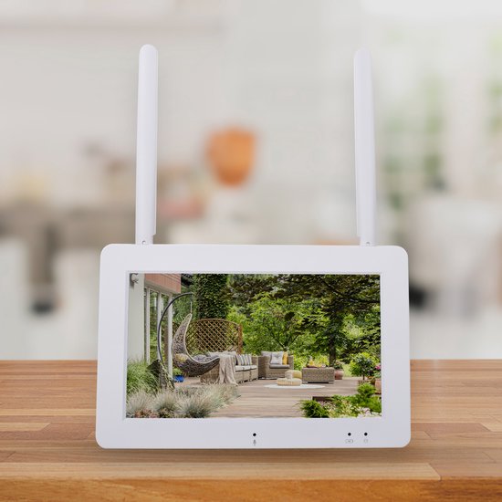Smartwares CMS-30400 Set mit kabellosen Überwachungskameras – optimale Sicherheit für Ihr Zuhause – komplett kabellos