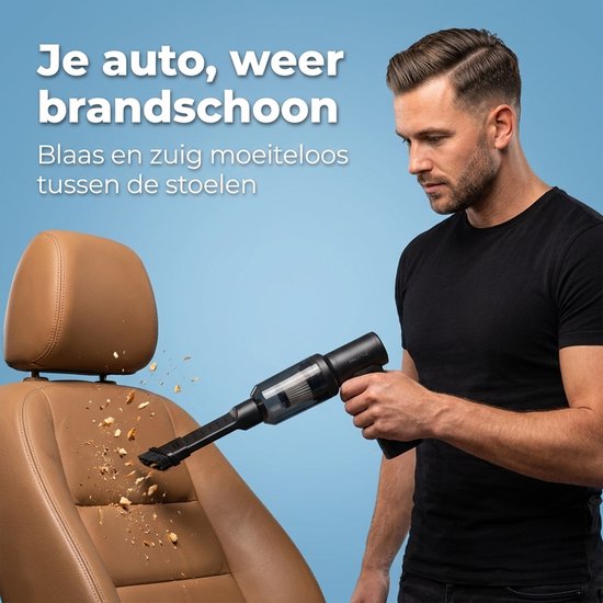 Luftdüsenpistole 110.000 U/min – mit Handstaubsauger – Autostaubsauger – kabelloser Handstaubsauger – Turbo-Gebläse – Druckluft für den Computer – Akku-Luftgebläse