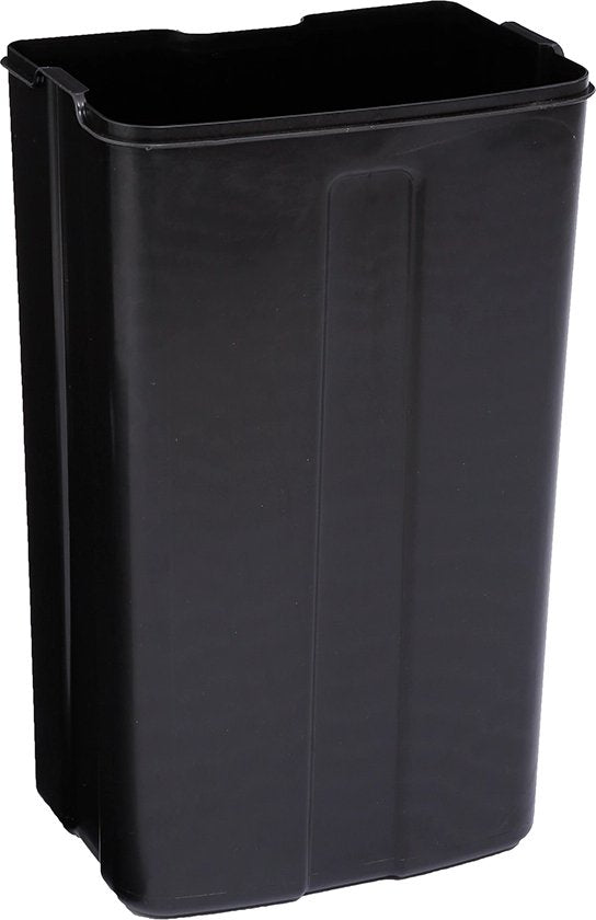 5Five Mülleimer aus Metall – Schwarz – 35 x 32 x 62 cm – 30 l