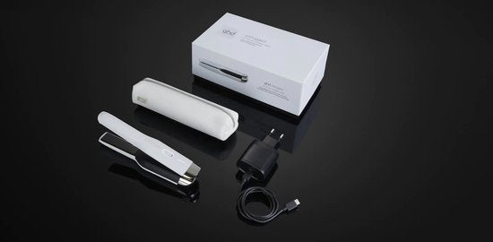 ghd – Unplugged Cordless Styler Glätteisen – Weiß