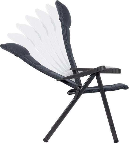 Crespo - Strandkorb - L - AP/240 - Air-Deluxe - Grau - 2025