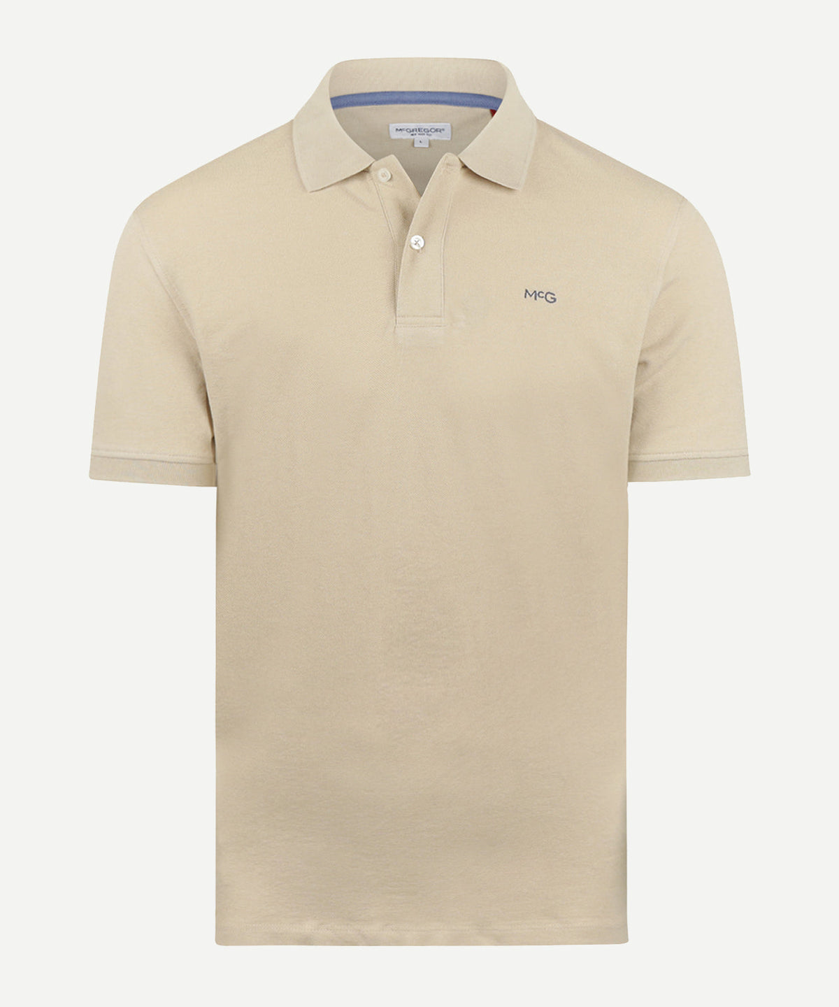 McGregor Classic Polo, Regular Fit – 100 % Baumwolle – Kurzarm – Sand – Größe M