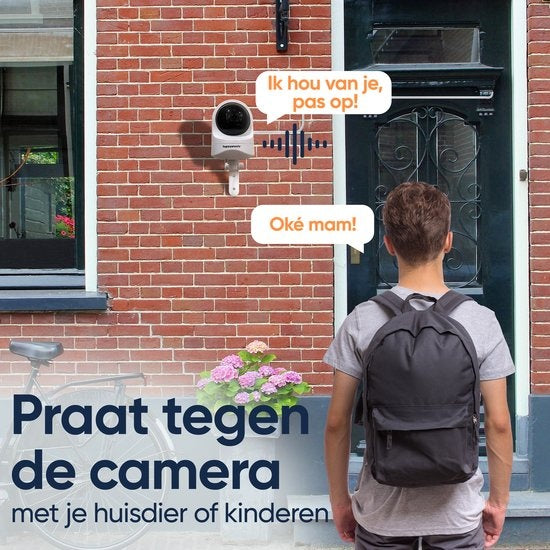 1080P Haustierkamera mit App - 360Â° Hundekamera - Hundekamera - Haustier / Haustierkamera - Für Hund / Hund / Katze / Haustiere