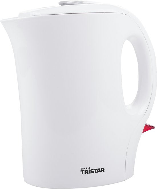 Tristar Wasserkocher WK-3372 – 1100 W – 1 l – Für den Campinggebrauch geeignet – Weiß