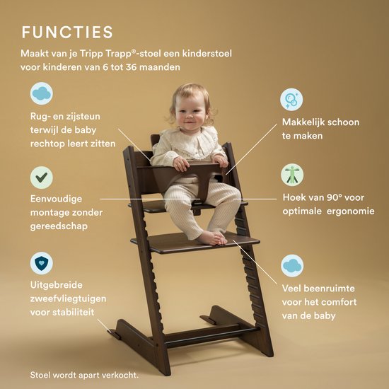 Stokke® Tripp Trapp® Babyset² – Warm Braun