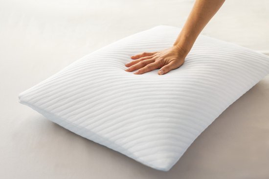 TEMPUR Prima Kopfkissen - Medium - druckreduzierendes und strapazierfähiges Kopfkissen für alle Schlafpositionen - 60 x 50 cm