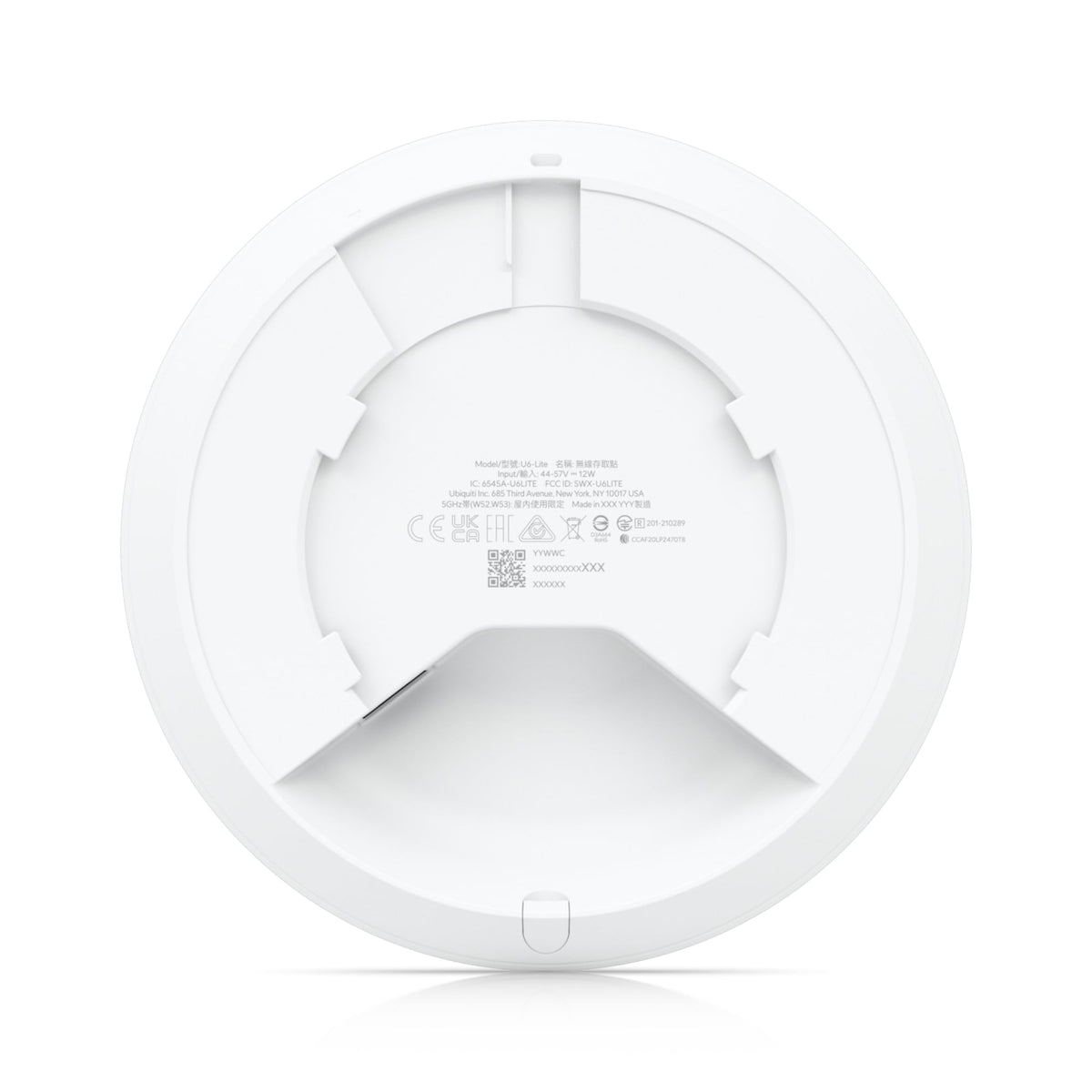Ubiquiti UniFi 6 Lite U6-Lite WLAN-6-Access-Point – 1500 Mbit/s – 115 m² Reichweite – PoE – Weiß