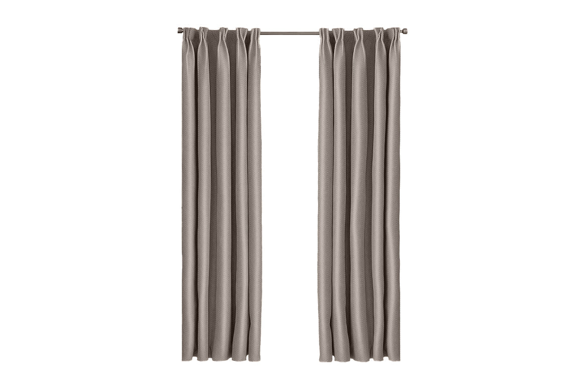 Larson Verdunkelungsvorhang - gewebt - Haken - 150 x 250 cm