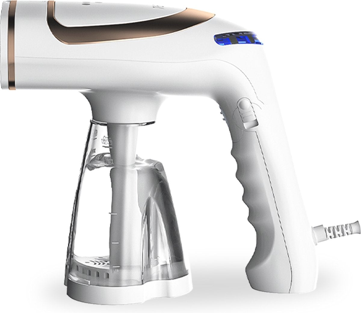 Fuegobird Wäschedampfer und -reiniger - Kleiner tragbarer Wäschedampfer für zu Hause und auf Reisen - Unterstützt die Wasserversorgung für Wasserflaschen mit großem Fassungsvermögen - Kleidungsstück/Textil/Stoff Wäschedampfer