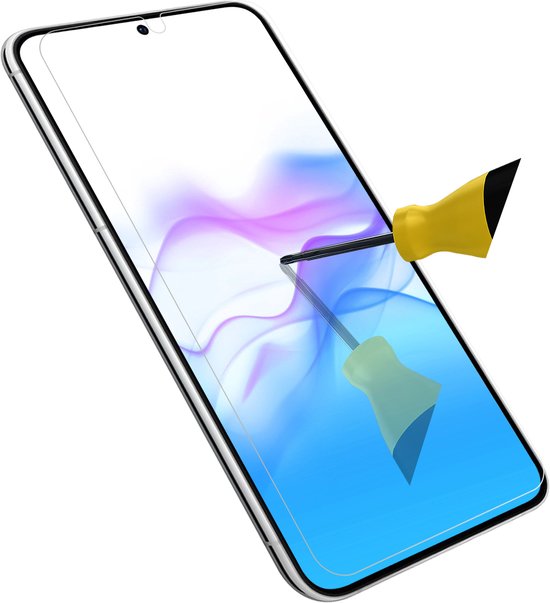 BeHello Samsung Galaxy S24+ Displayschutzfolie aus hochschlagfestem Glas