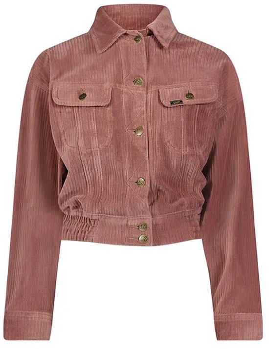 Lee Batwing Rider Jacke, rosa, Größe S, Damen