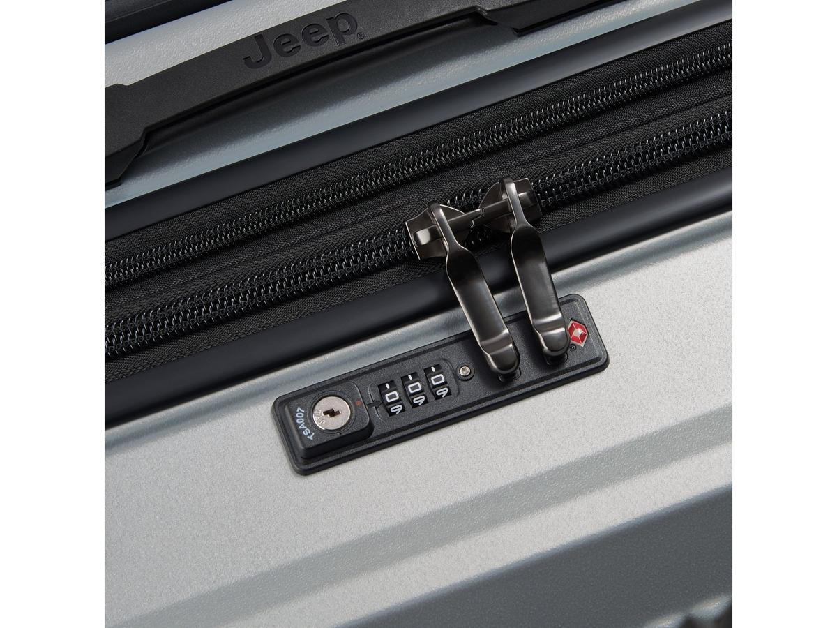 Jeep Trolley – Ausziehbar – Größe M – 69 cm Silber