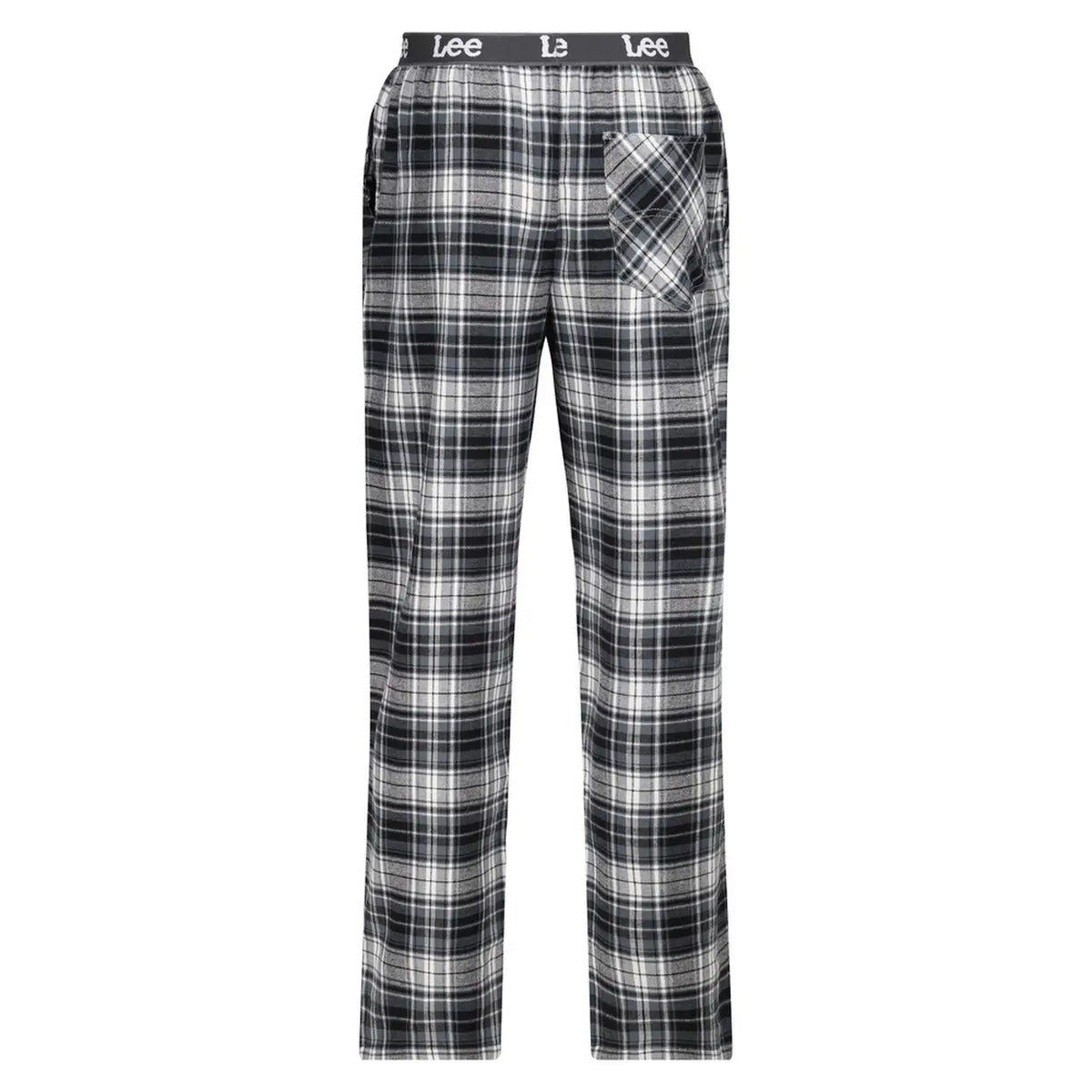 Lee Lounge Hose Rio – schwarz-weiß kariert – Größe XL