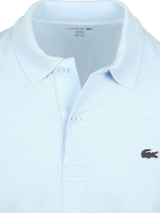 Lacoste Poloshirt „Breathable“, hellblau – Größe L – Herren