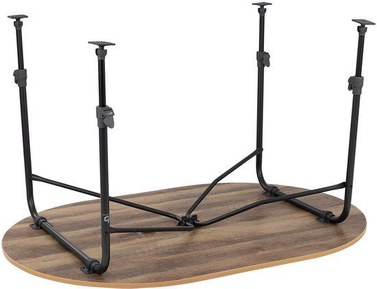 Bo-Camp Tisch - Feder - Oval - 130x90 cm