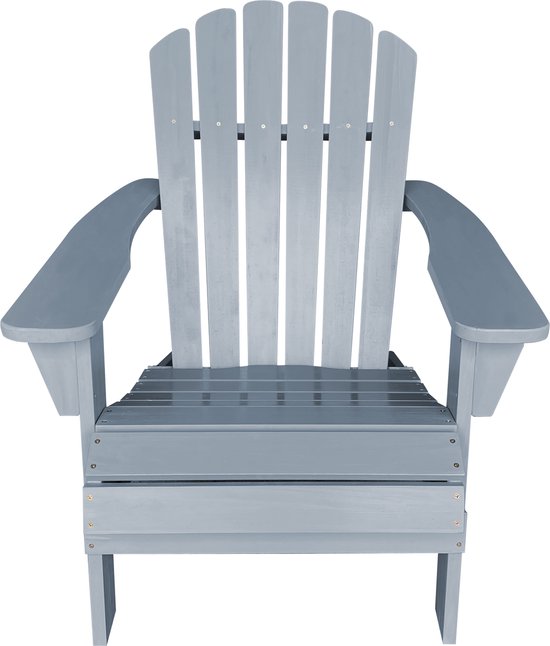 AXI Carmen Adirondack-Stuhl – Loungesessel aus Holz mit Armlehnen – Hohe Rückenlehne – 90,5 x 78,4 x 93 cm
