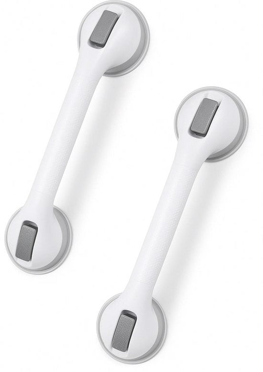 Luft - Haltegriff mit Saugnapf - für die Dusche - 2 Stück - Extra sicher & stark - 40cm