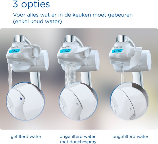 Brita Wasserfiltersystem „On Tap“ – zum Anbringen am Wasserhahn, 1 Stück