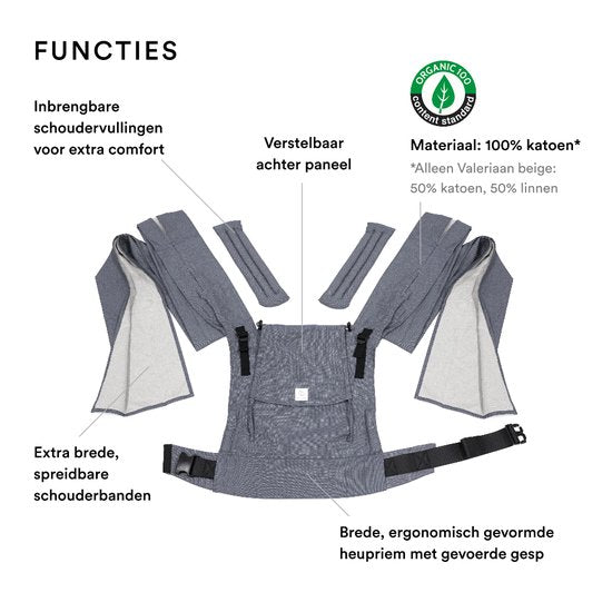Stokke® Limas™ Babytrage Plus OCS – Slate Melange