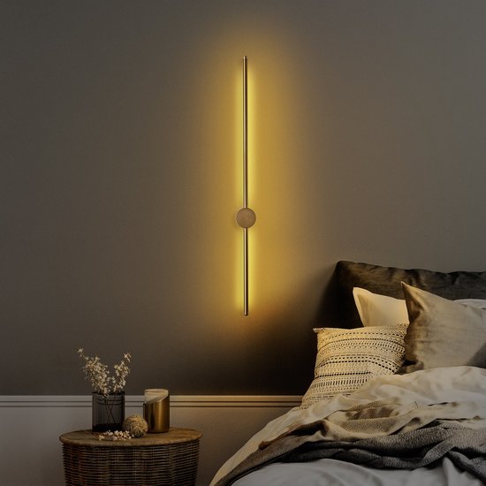 Asir – Wandleuchte – Gold – 10 x 91 x 7 cm
