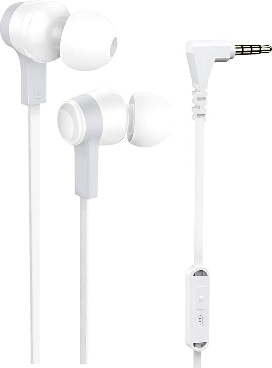 Golden Sound Wired earbuds - Silikonspitzen - 3,5-mm-Klinkenbuchse - Ohrhörer mit Kabel und Mikrofon