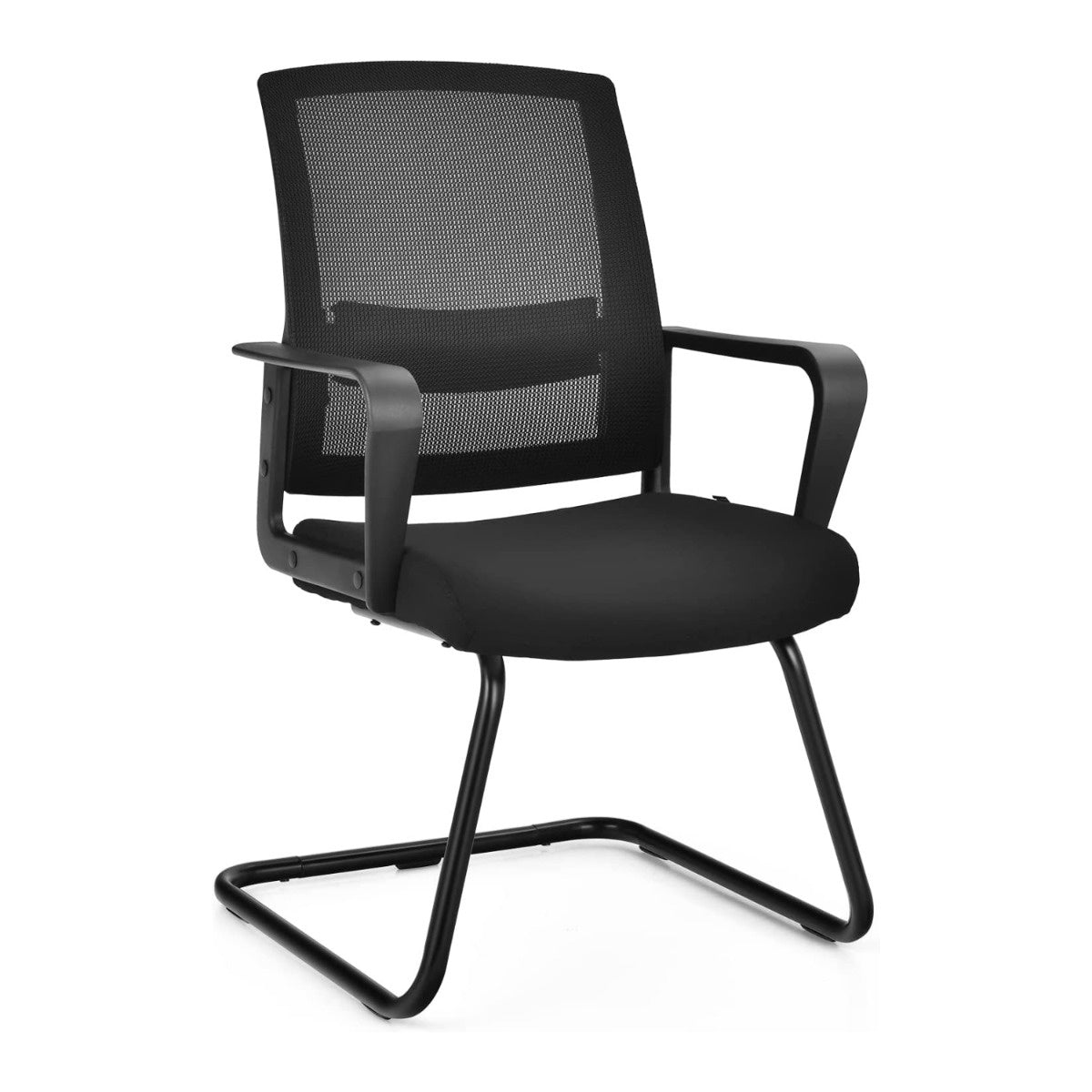 Coast Network Desk -Stuhl mit Rückenlehne bis zu 136 kg belastbar 60 x 54,5 x 94 cm schwarz
