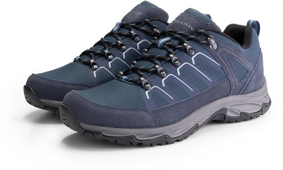 Travelin' Lokken Herren – Niedrige Wanderschuhe – Wasserdicht – Blau