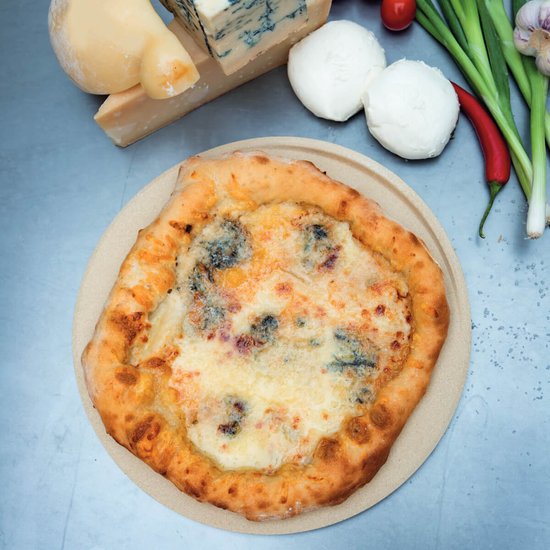 Boska Pizzastein Deluxe - für Backofen & BBQ - Krustenpizza - Ø 29,5 cm - BBQ Zubehör