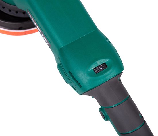 VONROC Exzenterpolierer - Polierer - 1050W - Ø150MM - Softstart - Inkl. 1 Scheibe, Stützteller & Tasche