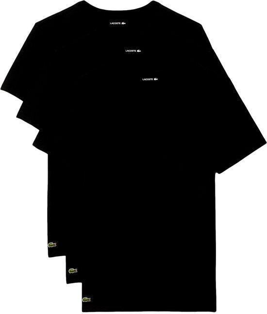 Lacoste T-Shirt – Kurzarm-T-Shirt, 3er-Pack – Größe L