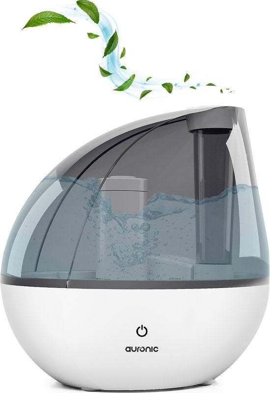 Auronic Luftbefeuchter - Für Baby-/Schlafzimmer - Inkl. Wasserfilter - Weiß
